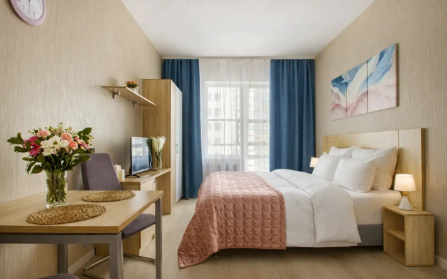 Апартаменты Студия Natalie Apartments Пулковское шоссе 14с6