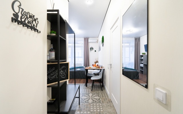 Квартира Стильная студия на двоих Natali apart на метро Прокшино