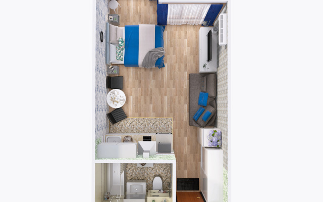 Апартаменты с видом на Москву 2