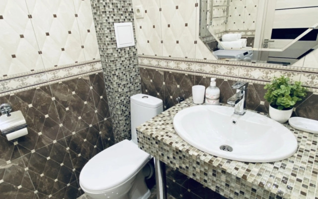 Уютная однокомнатная «Ромб» с видом на  лебединое озеро