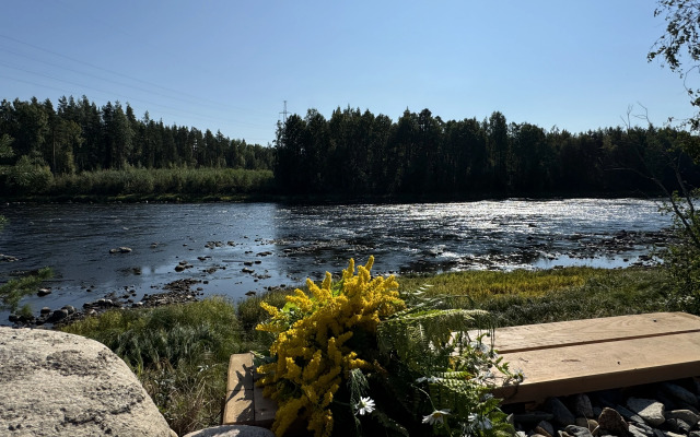 Гостевой дом на берегу реки
