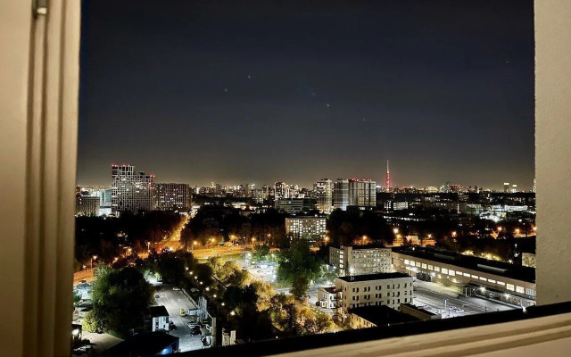 Квартира Красивaя cтудия с видом на Mоcкву