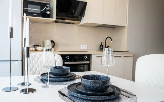 Moreon Prostornye Ryadom S Bukhtoy Zolotoy Rog Apartments
