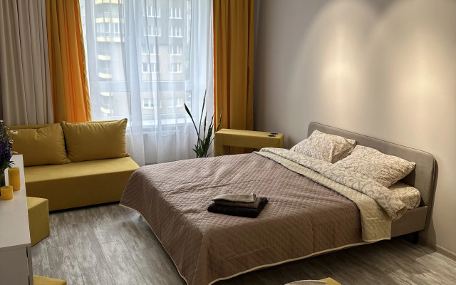 Uyutnaya kvartira na poberezhye Zelenogradska Flat