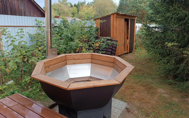 Chastnyij Dom s Verandoj i Saunoj Private House