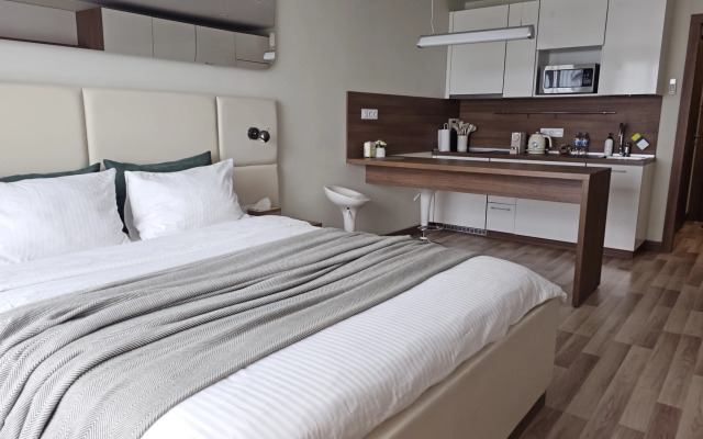 Апартаменты Стильная студия Riva на 12 этаже