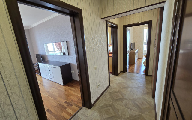 S shikarnym, panoramnym vidom na more Flat