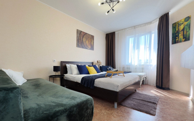 Квартира 1-комнатная на 7 спальных мест 4 раздельно рядом с Мп Град Аэропорт