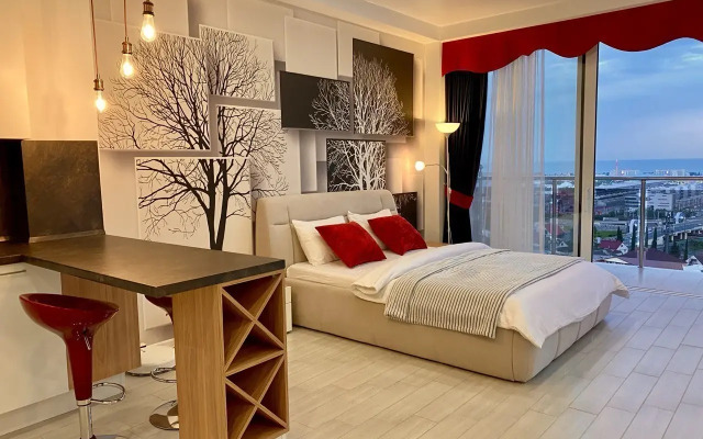 Апартаменты В Сириусе С Гидромассажной Ванной И Прекрасным Видом