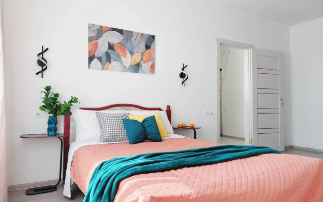 Квартира Однокомнатная Natali apart на метро Академика Янгеля