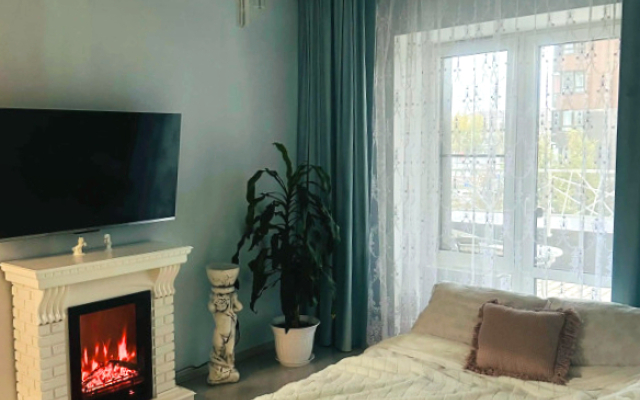 Квартира с Камином и Террасой