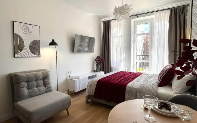 Апартаменты Апарт-Комфорт с балконом на Городском валу 15 к2