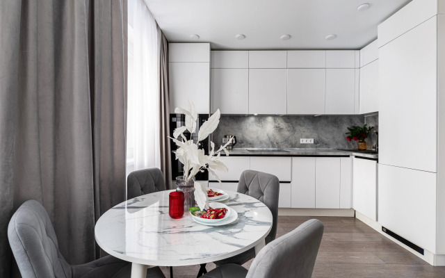 Апартаменты TatAparts оранжевая идиллия в современной студии