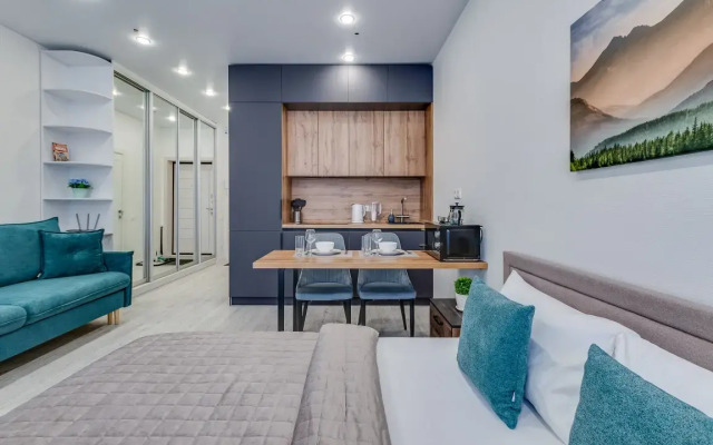 Apartamenty Predstavitel'skij Lyuks s Balkonom i Krasivym Vidom Business Apartments