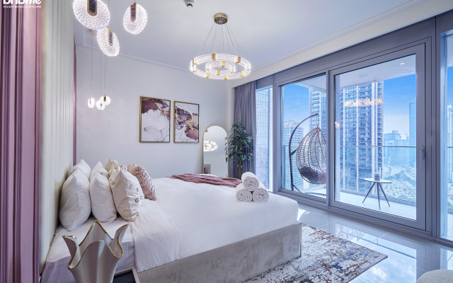 Апартаменты bnbmehomes | Downtown View Apt Near Burj Khalifa-2601