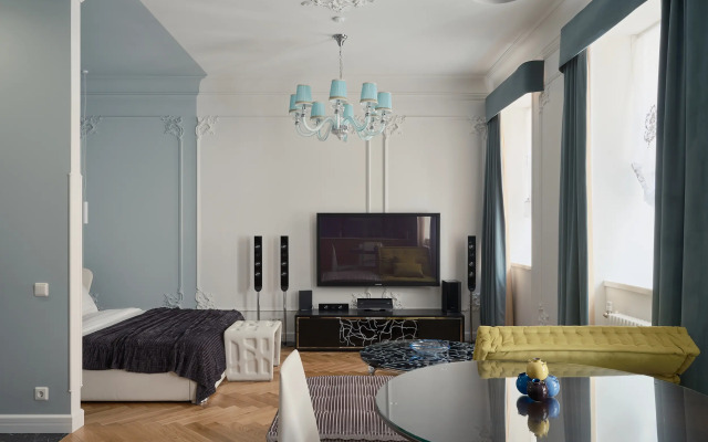 Квартира Студия у Новой Голландии Gamma Bianca