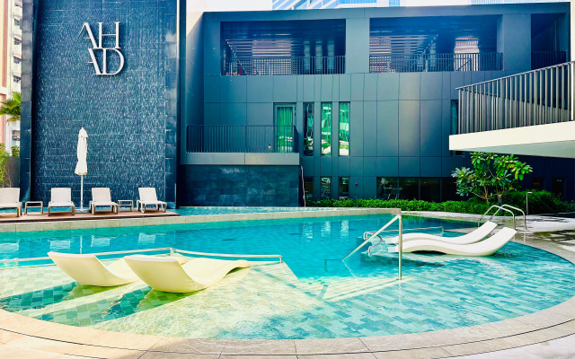 Апартаменты Vserve Modern Oasis: Canal & Burj Views