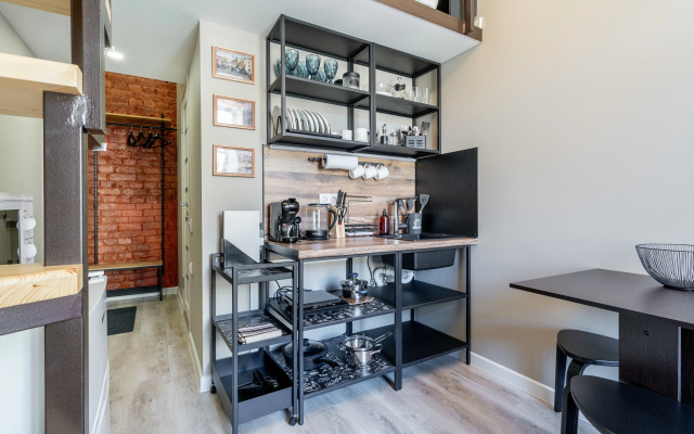 Квартира Комфортная студия с дизайнерским ремонтом