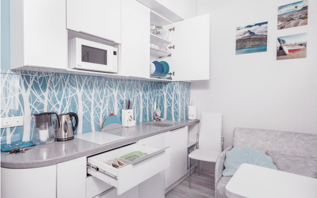 CHetyrekhmestnye Uluchshennye Studio Apartments