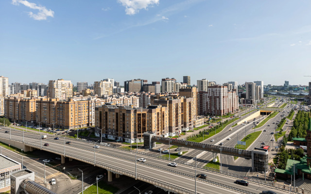 Квартира Уютная с видом возле Аквапарка и центра Казани от сети Rushouse (РусХаус)