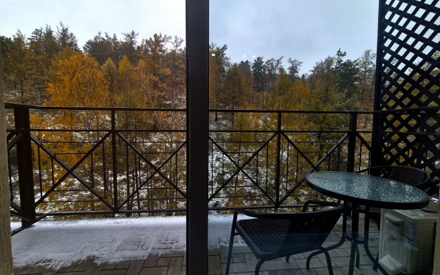 Апартаменты стильныес видом на лес