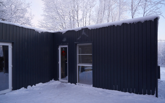 Частный дом в лесу