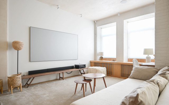 Квартира Просторные апартаменты с проектором LetYourFlat Sati