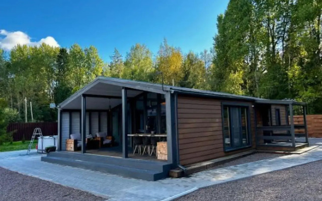 Частный дом MADERO BARN HOUSE с баней