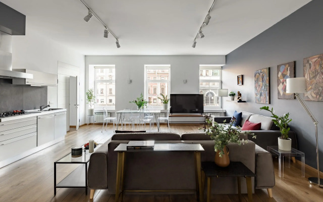 Апартаменты Minin Apartments с видом на Мойку 140 кв.м.