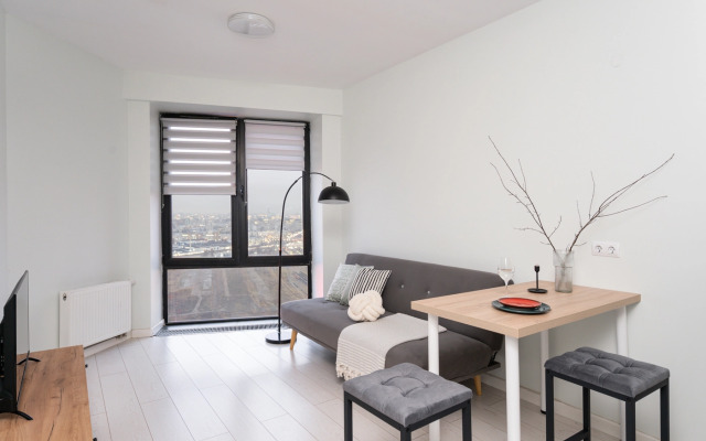 Квартира Евродвушка с видом на Москву