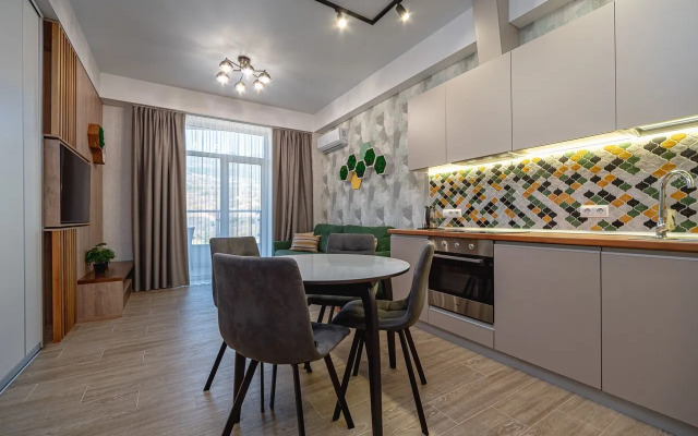 Na Yaltinskoy Ulitse, 12a. Zhk "Shato Luvr" Apartment