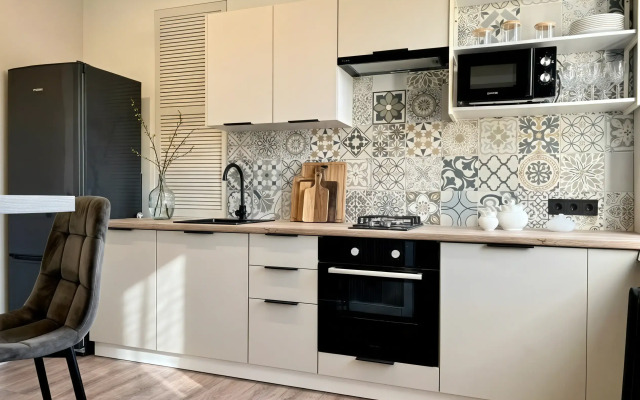 Квартира просторная с современным дизайнерским ремонтом