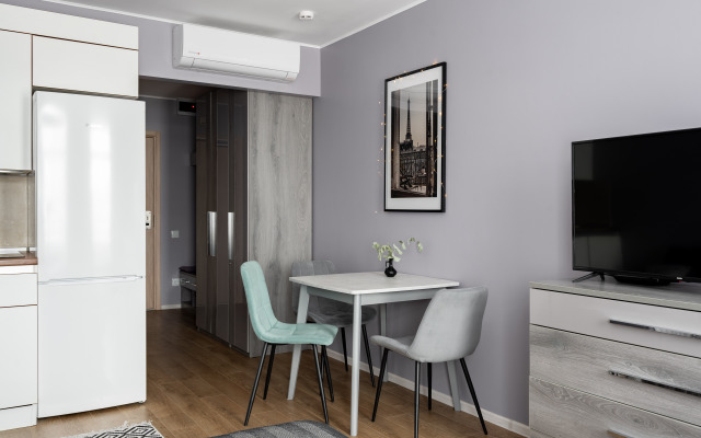 Апартаменты с видом на Геoлoгopaзвeдочный музей