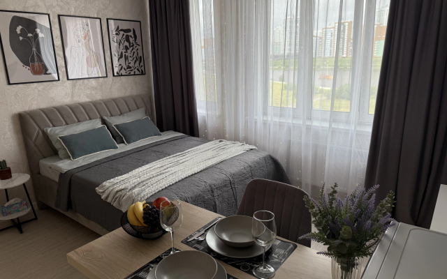 Квартира Уютная студия с видом на парк