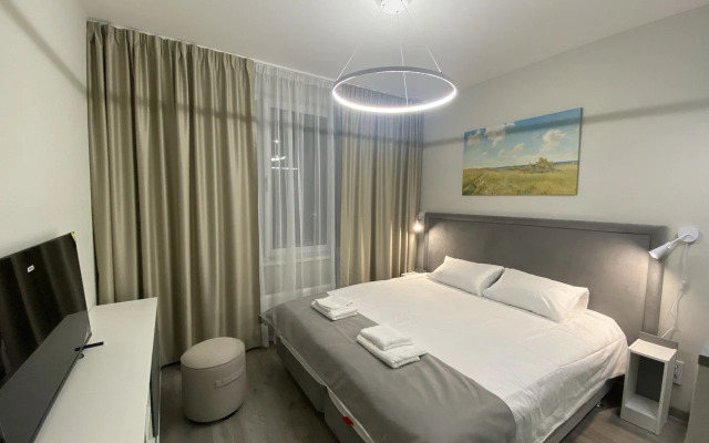 Квартира Студия SAMOцвет рядом с Аэропортом