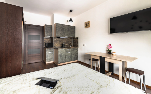 Tikhaya Studiya U Metro Staraya Derevnya Apartments
