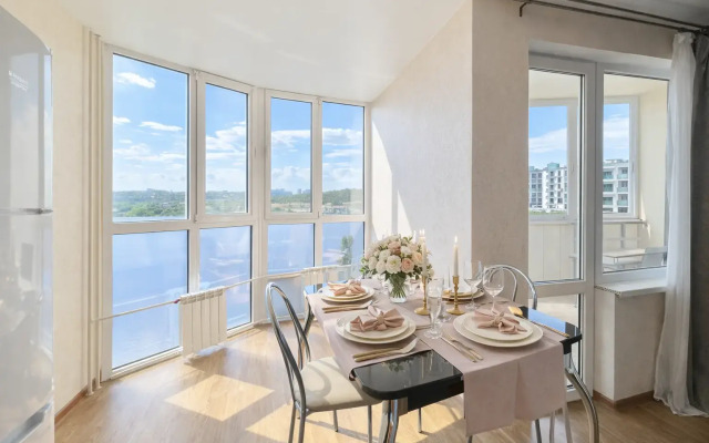 Квартира просторная светлая 2-комнатная (60 м²) с современным ремонтом