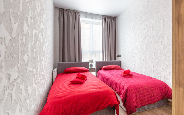 Stilnaya do 9 chelovek v Sovremennom Zhk Flat