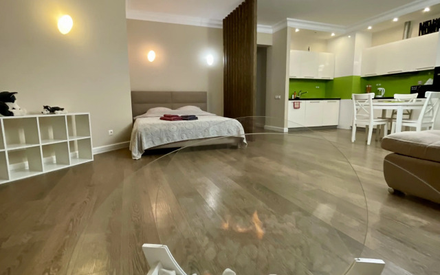 Квартира просторная 2ка с камином рядом с сибэкспоцентром