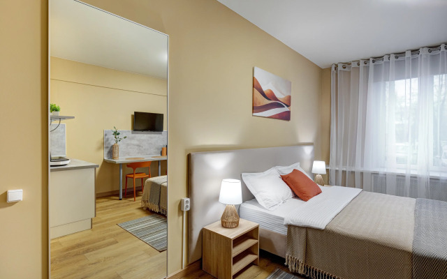 Апартаменты Улучшенная Студия Лотос Светлый Дом