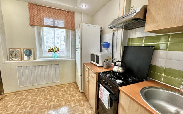 U DK Metallurgov. Barbaris One-room Apartments