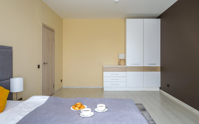 Lyuks V Novom Zhk Na Vasilyevskom U Metro Apartments