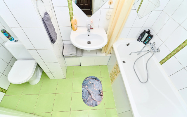 Квартира светлая Евродвушка с тремя отдельными спальными местами