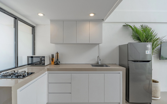 Wolu Loft 28 - 1BR North Canggu Apartments – Kitchen – Canggu