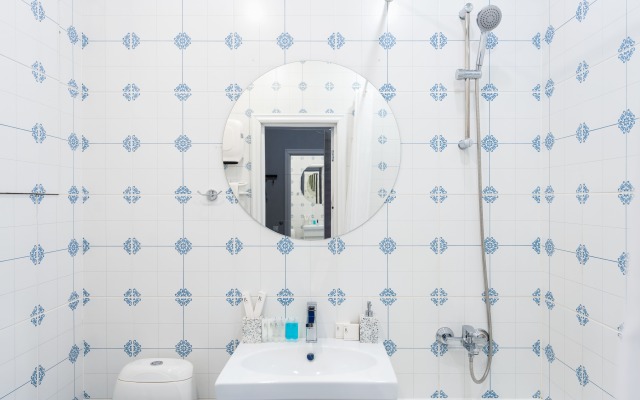 Lalapart Aquamarine s Balkonom u Metro Dmitrovskaya Apartments