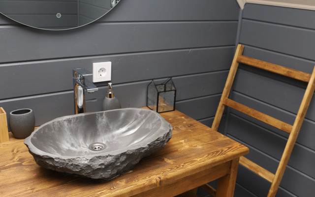 Частный дом Двухэтажный барнхаус с видом на горы