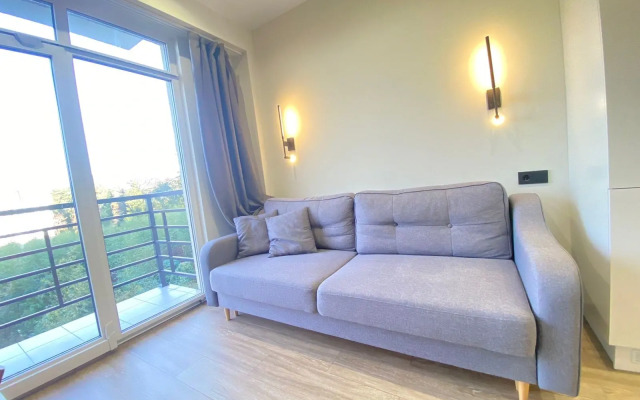 More Kvartir S Panoramnymi Pknami Vid Na Bambukovuyu Roshchu Flat