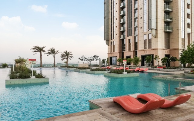 bnbmehomes | Lux 2B Apt. | Dubai Canal Water View-4406 Apartments