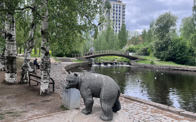 Квартира Уютная евродвушка у фонтана в центре рядом с вокзалом.