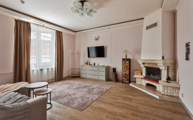 J&N Apartments s kaminom i letney terrasoy v samom tsentre istoricheskogo Vyborga Krasnoflotskaya 1 Apartments
